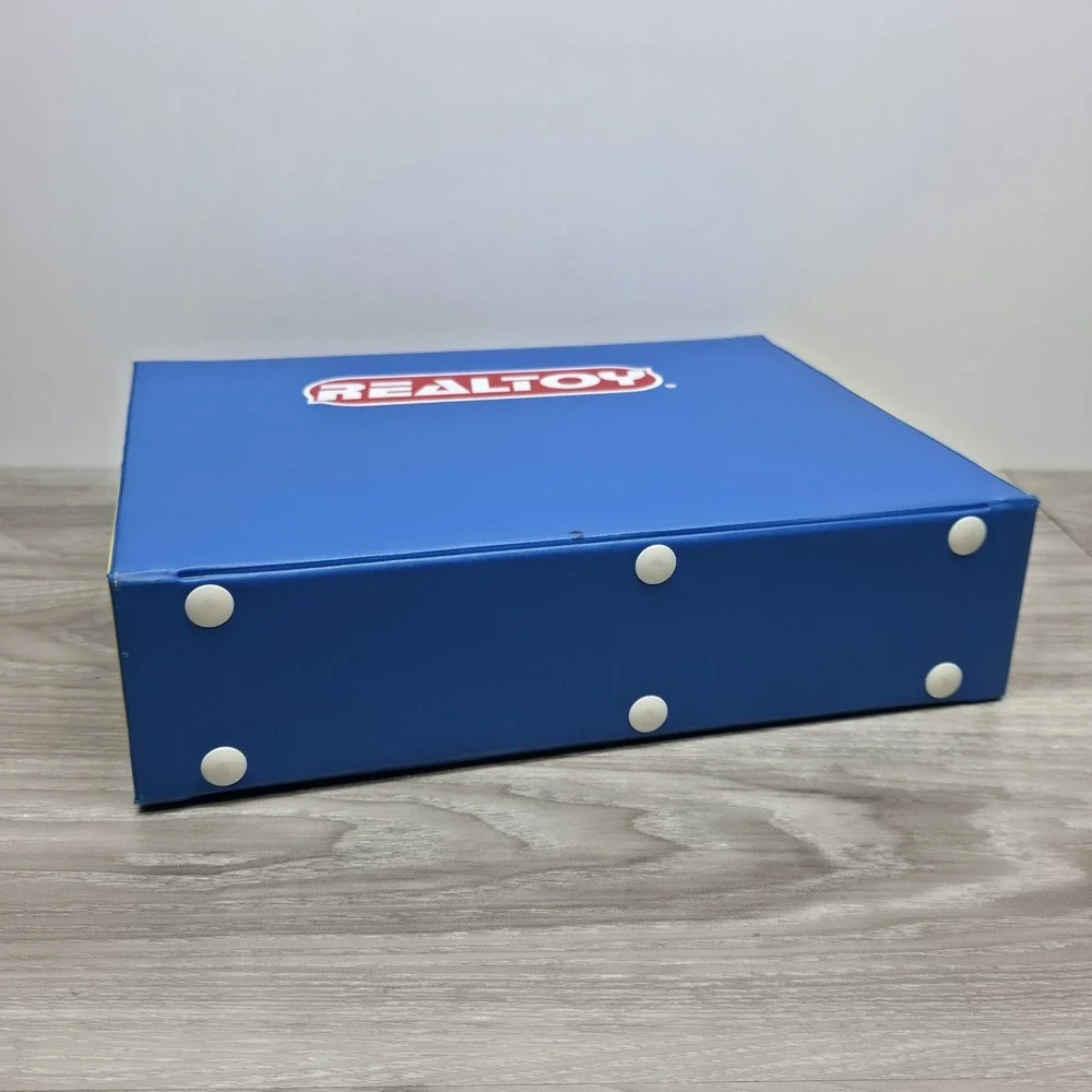 Vintage REALTOY Playset Car Carrying Case With 20 Mixed Cars Old/New - Rare‎